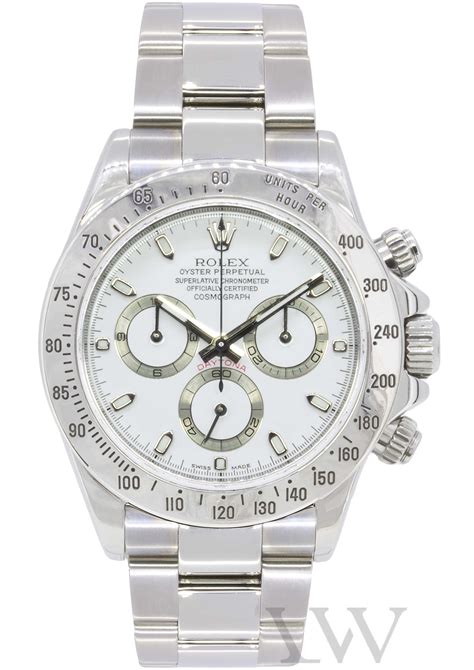 rolex oyster perpetual cosmograph daytona weight|rolex daytona 116520 white.